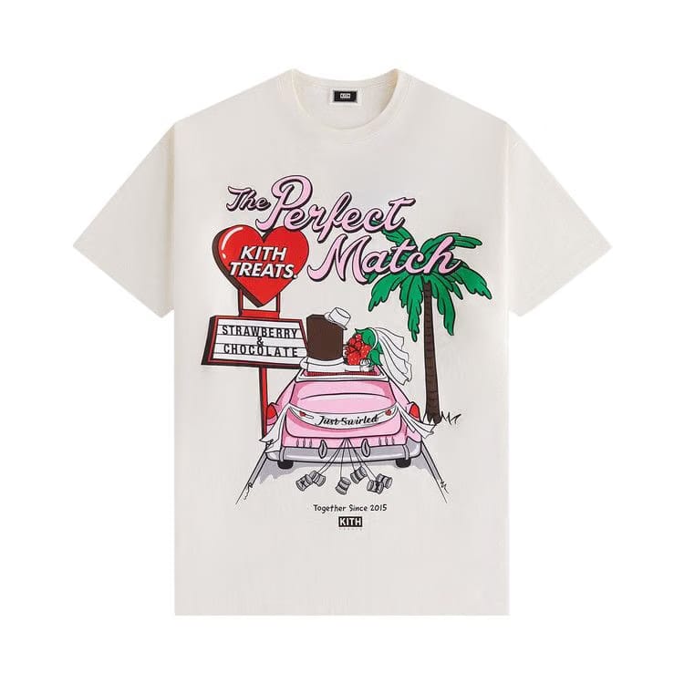 Kith Treats Perfect Match Vintage T-Shirt Sandrift