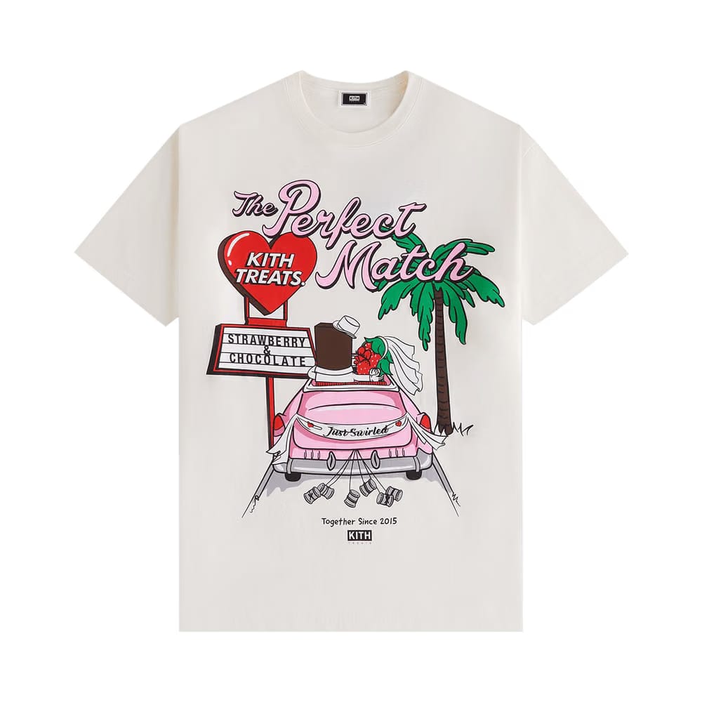 Kith Treats Perfect Match Vintage T-Shirt Sandrift
