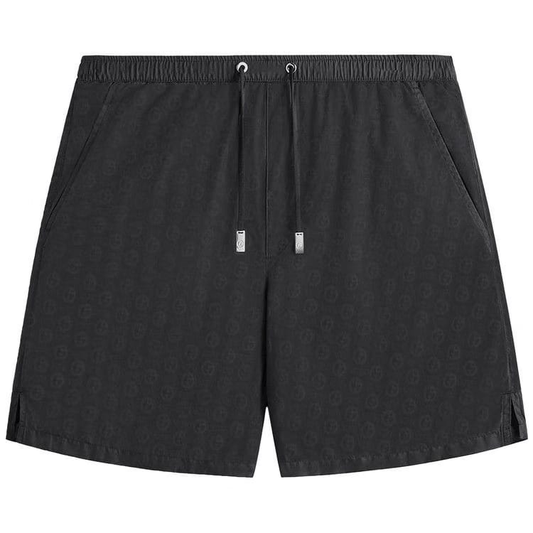 Kith x Giorgio Armani Jacquard Collins Swim Shorts Black