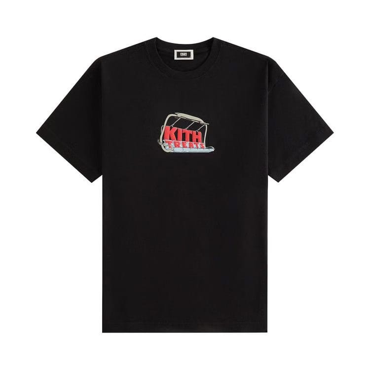 Kith Treats Ski Lift T-Shirt Black