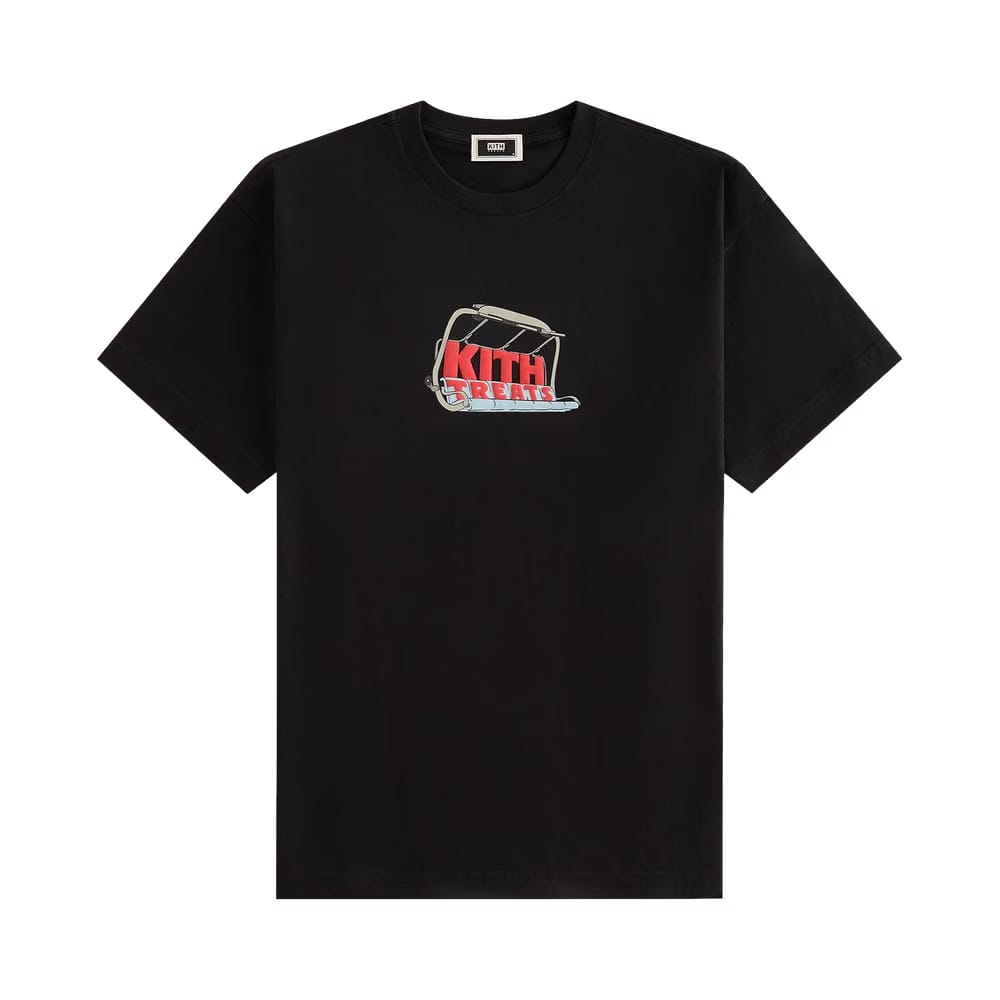 Kith Treats Ski Lift T-Shirt Black