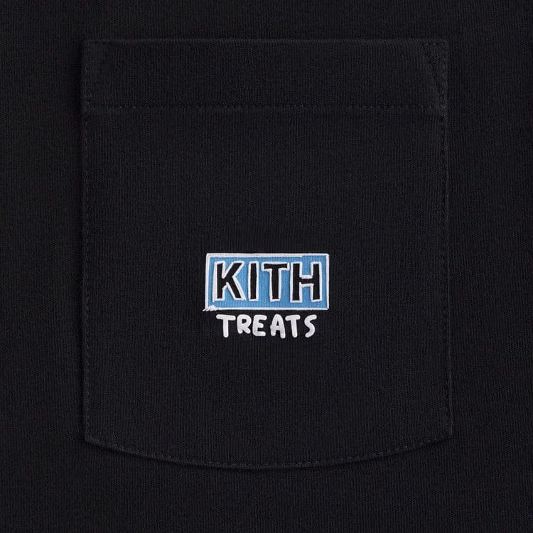 Kith Treats Swirling Live Tour Vintage Pocket T-Shirt Black