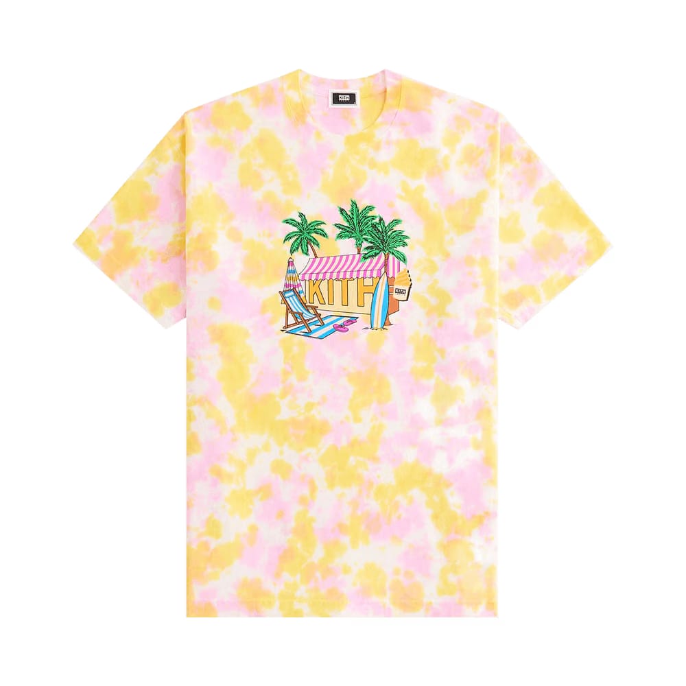 Kith Treats Tropical Destination T-Shirt Petal