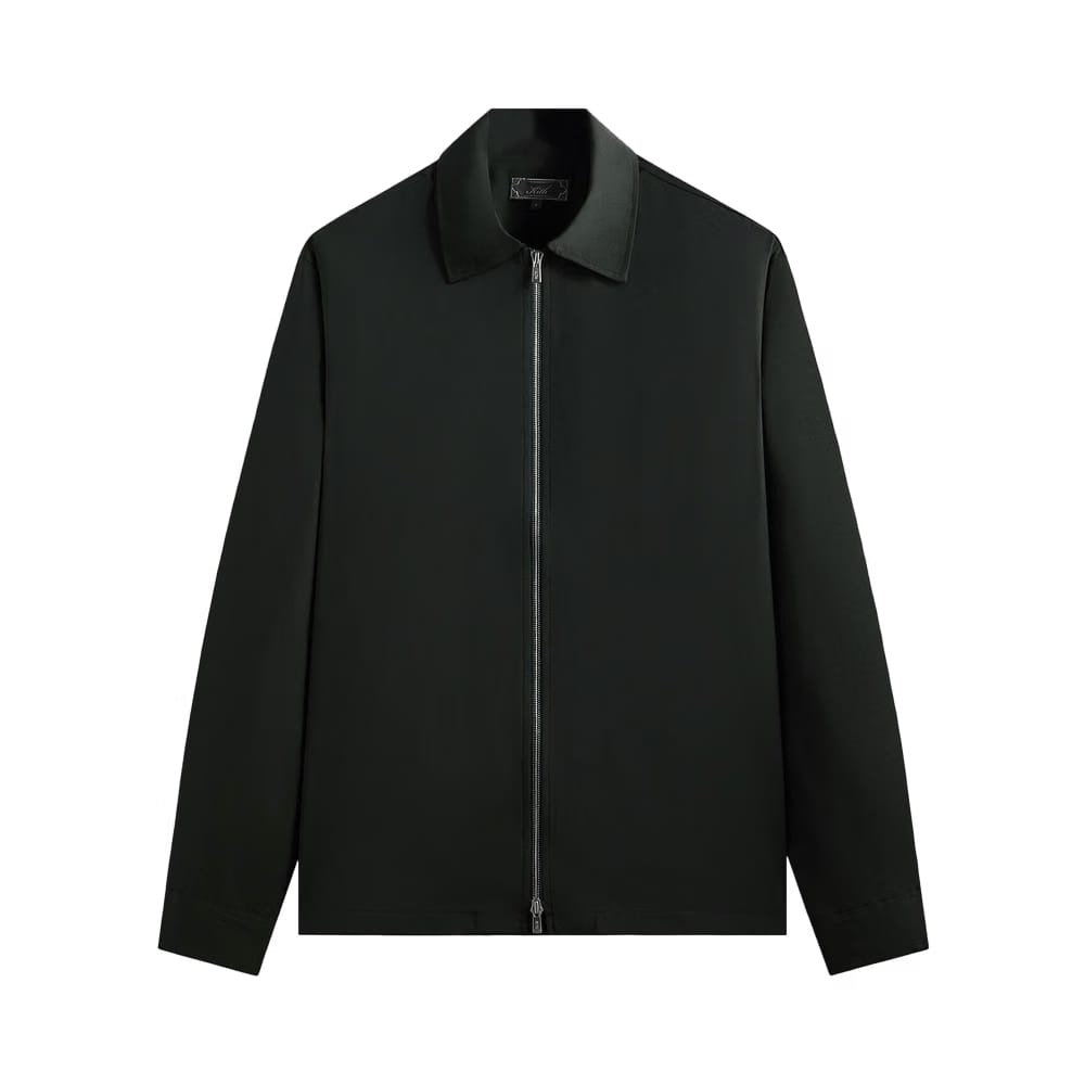 Kith Tropical Wool Marquis Zip Up Shirt Stadium