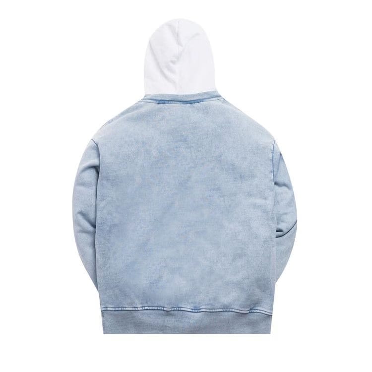 Kith Two Tone Indigo Hoodie Light Indigo