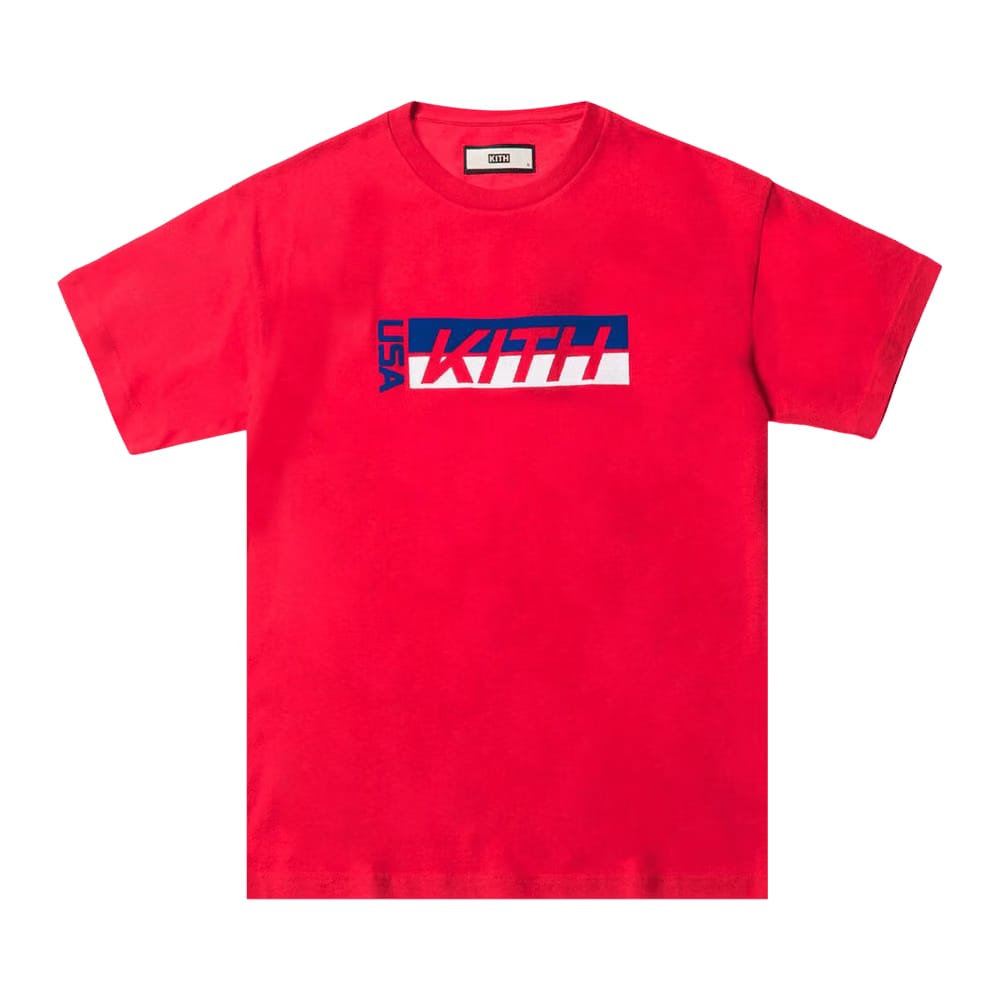 Kith USA Factory Team T-Shirt Red