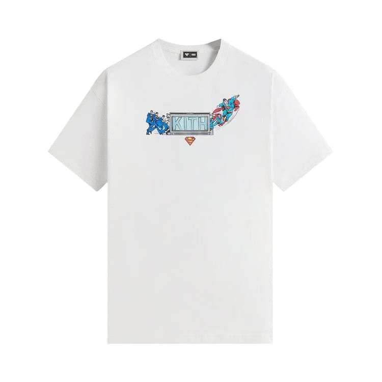Kith x Superman Booth Vintage T-Shirt White