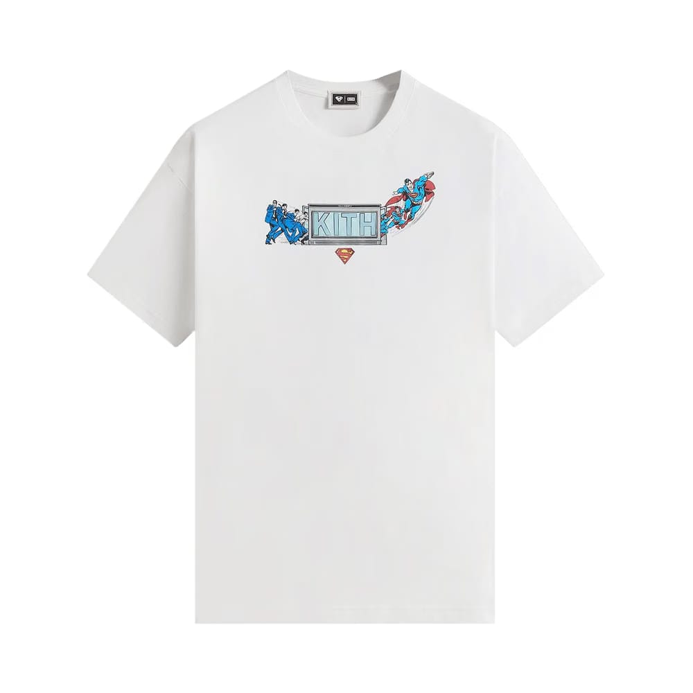 Kith x Superman Booth Vintage T-Shirt White