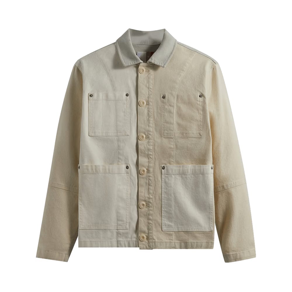 Kith Washed Canvas Willoughby Chore Jacket Sandrift