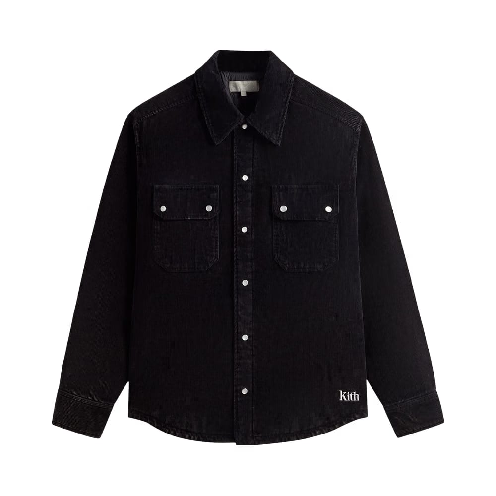 Kith Washed Corduroy Puffed Rowan Jacket Ink