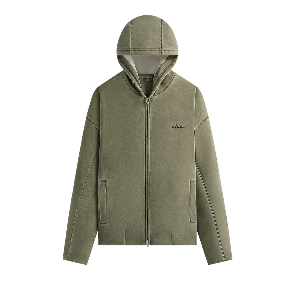 Kith Washed Microsuede Puffed Jaysen Hoodie Cavan