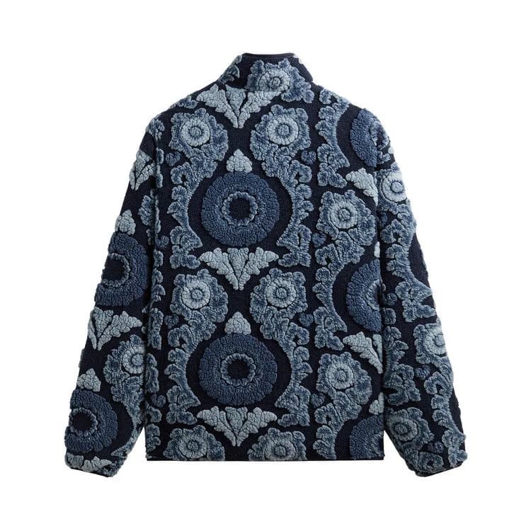 Kith Winter Vine Sherpa Harper Jacket Nocturnal