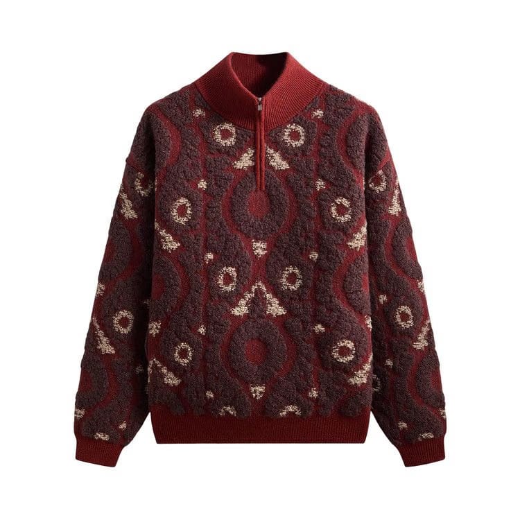 Kith Winter Vine Wyona Quarter Zip Rhone