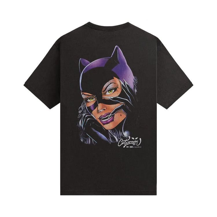 Kith x Batman Catwoman Vintage T-Shirt Black