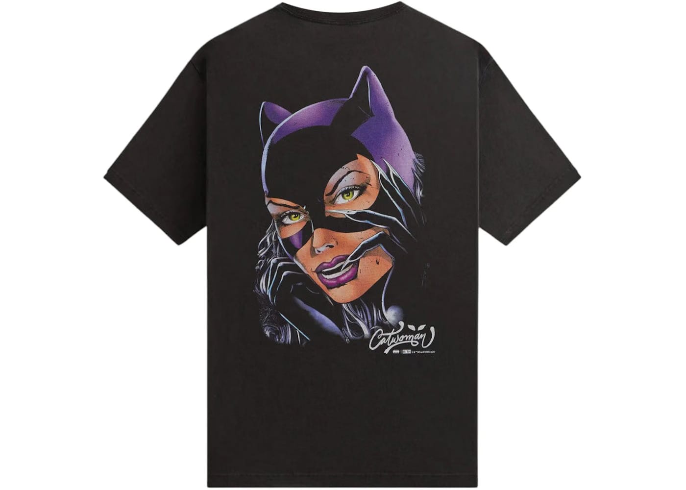 Kith x Batman Catwoman Vintage T-Shirt Black
