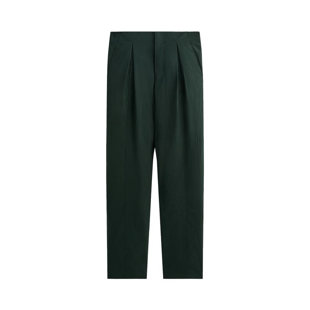 Kith Wrinkle Nylon Elias Pleated Pant Stadium
