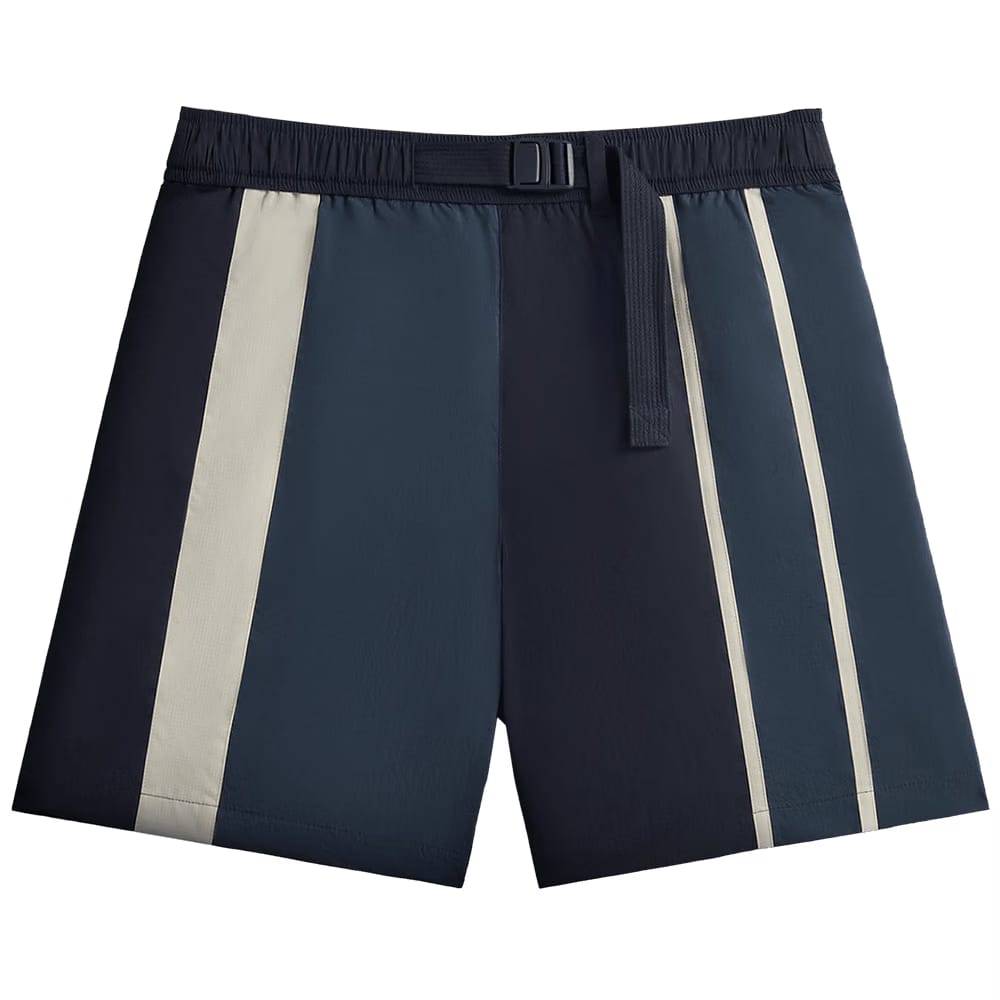 Kith Wrinkle Nylon Mason Shorts Wave