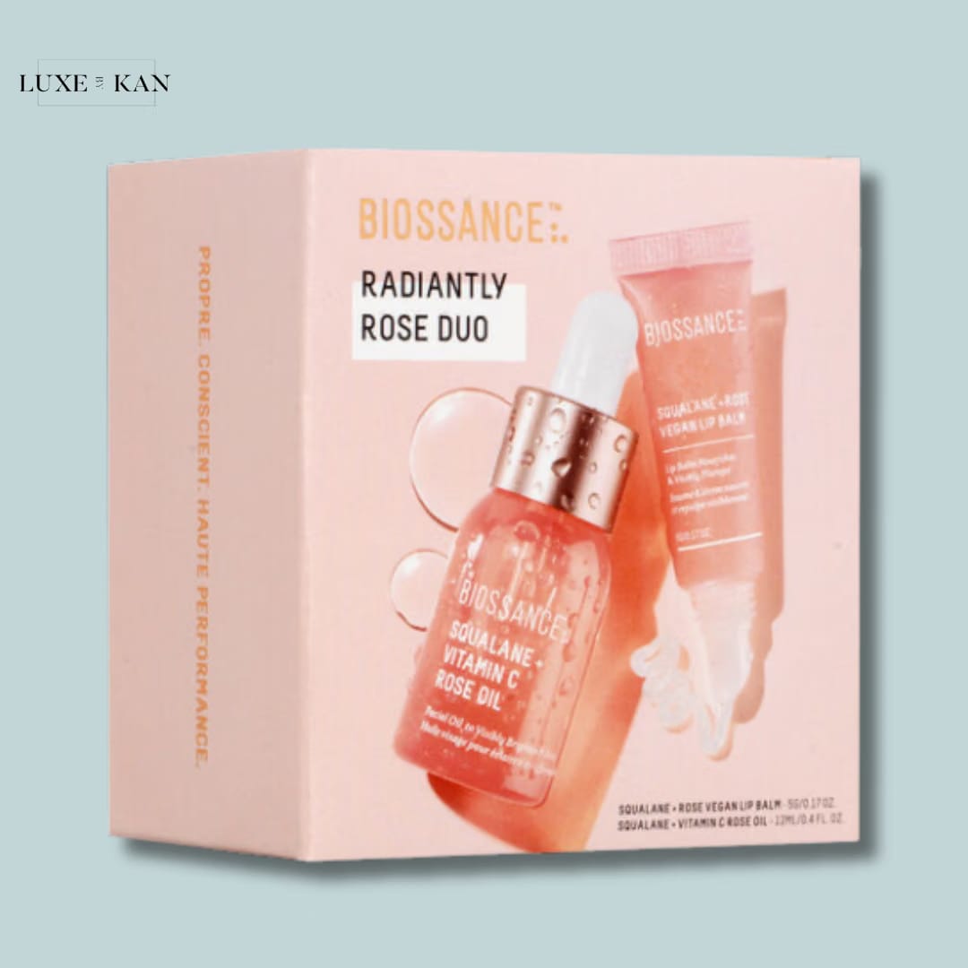 BIOSSANCE
RADIANTLY ROSE DUO