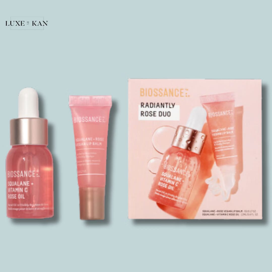 BIOSSANCE
RADIANTLY ROSE DUO