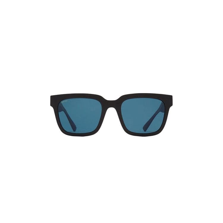 Mykita Dusk Polarized Pro Square Sunglasses Ocean Blue/Ebony/Brown
