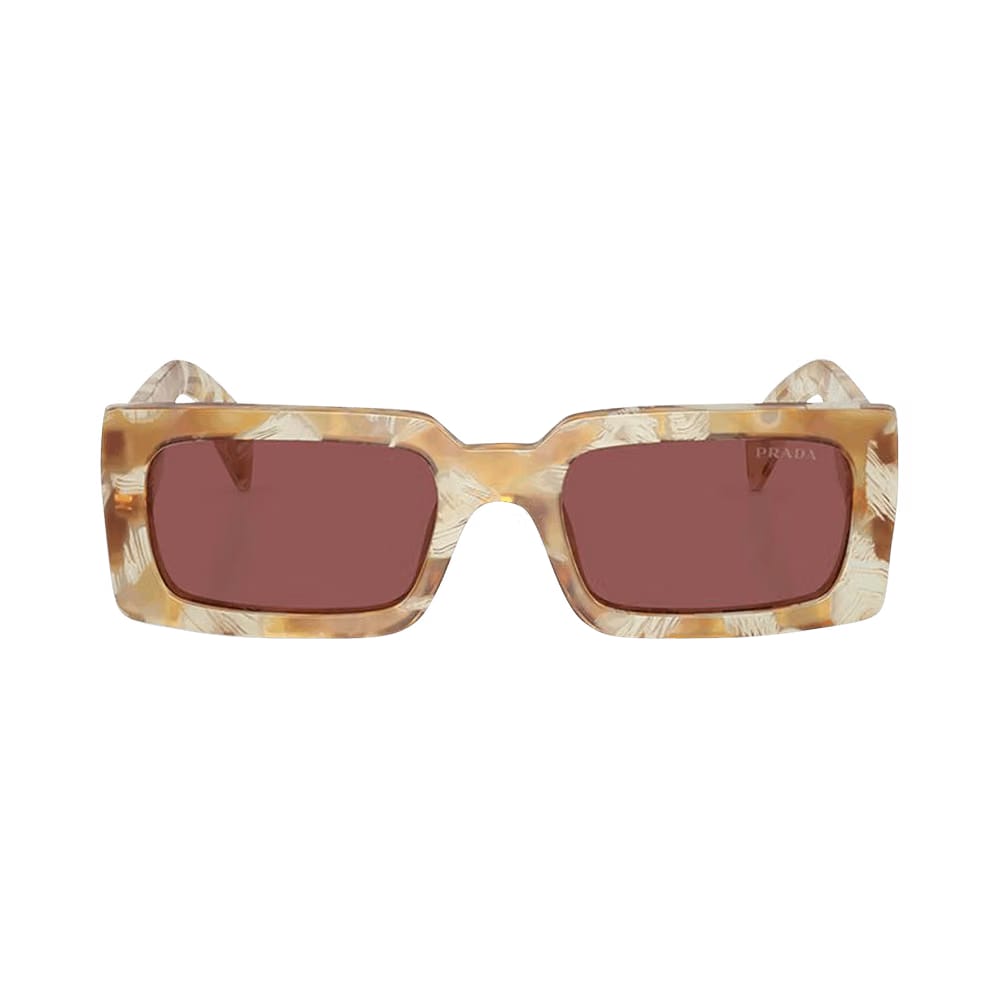 Prada Rectangular Sunglasses Desert/Tortoise