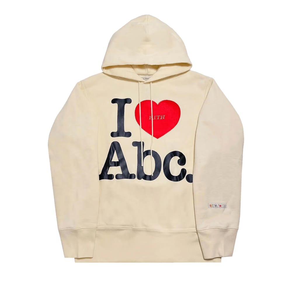 Kith x Advisory Board Crystals I <3 Abc Swarovski Hoodie Quartz Natural