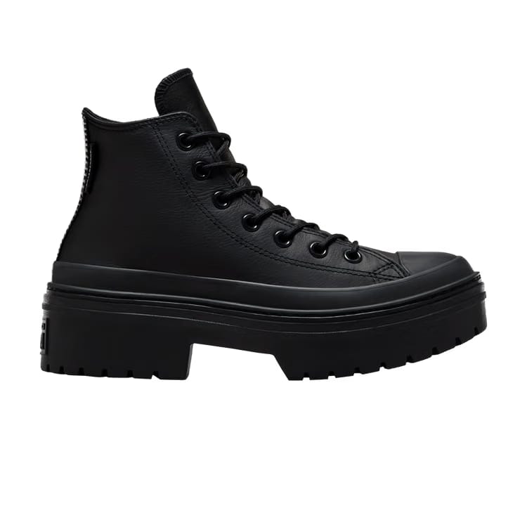 Wmns Chuck Taylor All Star Lugged Heel Platform Waterproof High 'Triple Black'