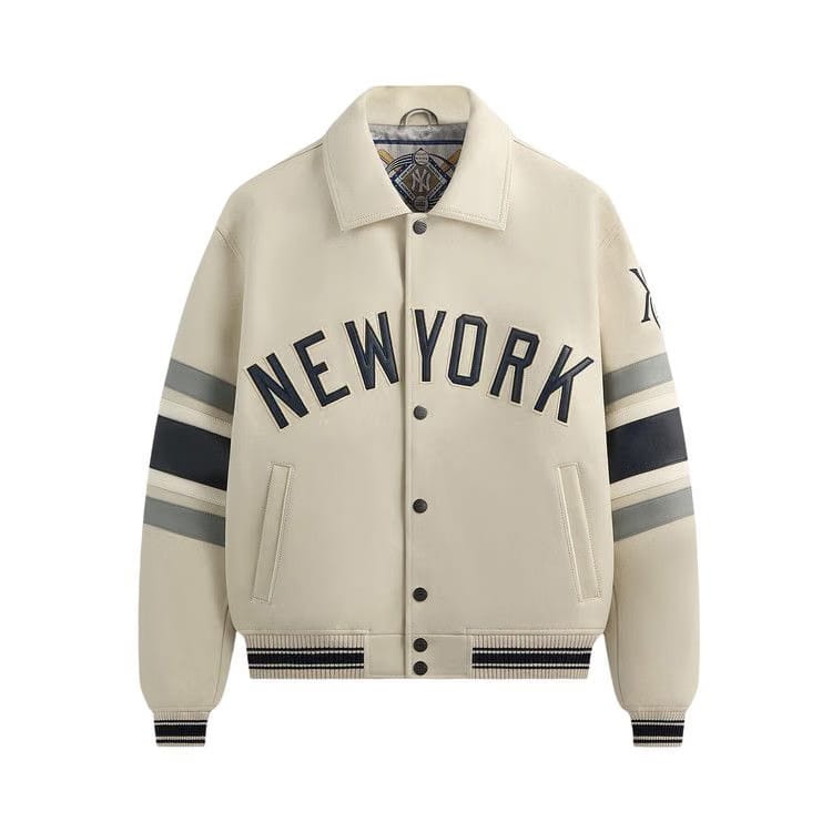 Kith x Avirex For The New York Yankees Leather Jacket Article