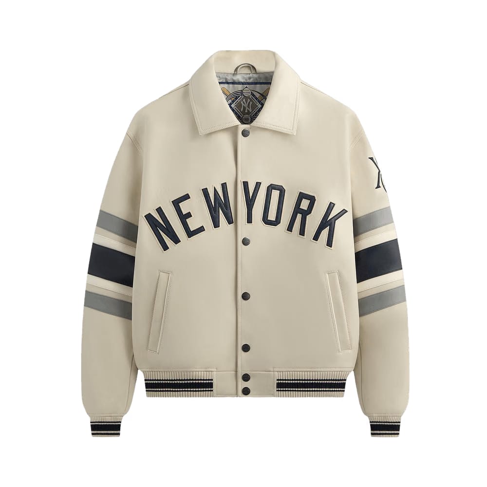 Kith x Avirex For The New York Yankees Leather Jacket Article