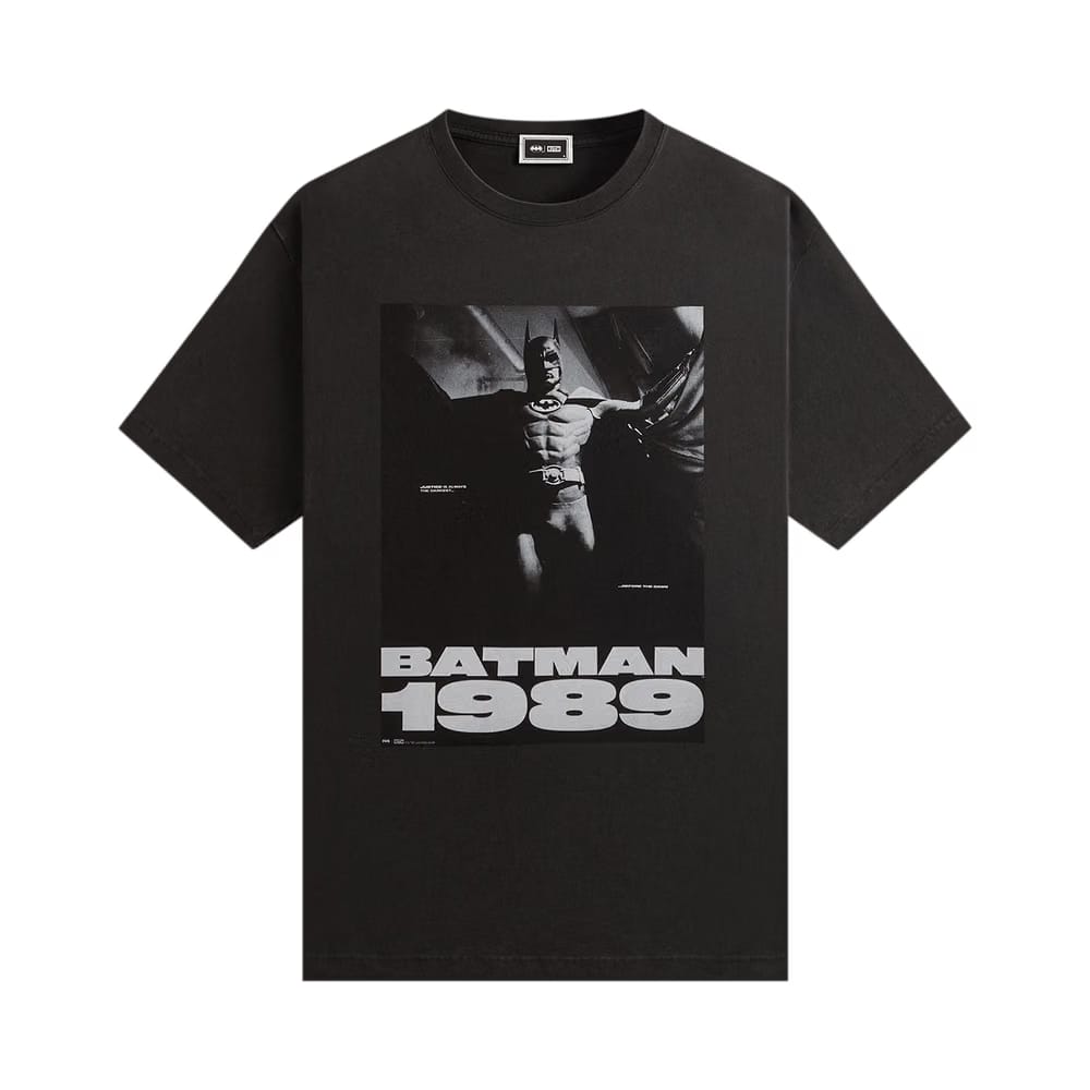 Kith x Batman 1989 Justice Vintage T-Shirt Black