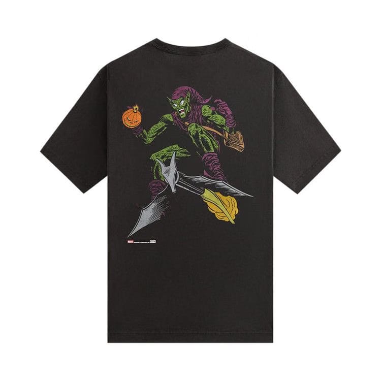 Kith x Marvel Green Goblin Vintage T-Shirt Black