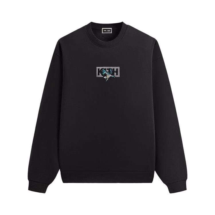 Kith x Batman Classic Vintage Nelson Crewneck Black
