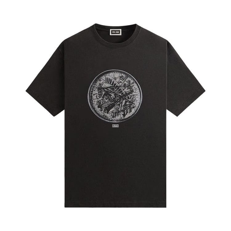 Kith x Batman Coin Vintage T-Shirt Black
