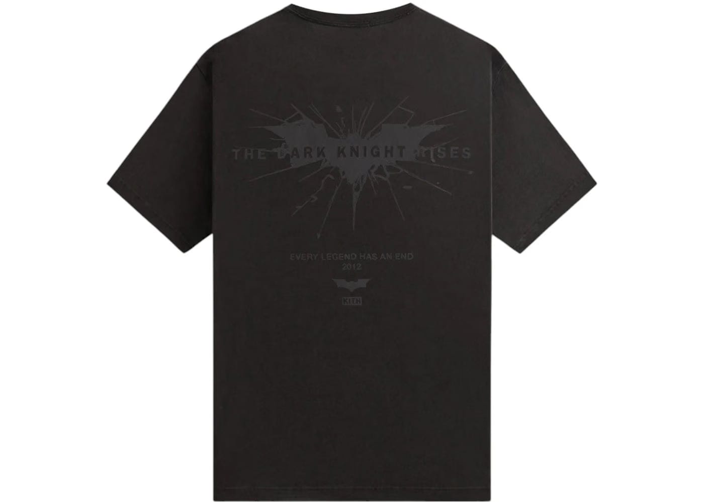 Kith x Batman Dark Knight Rises Vintage T-Shirt Black