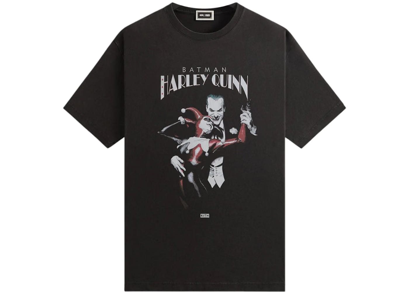 Kith x Batman Harley Quinn Vintage T-Shirt Black