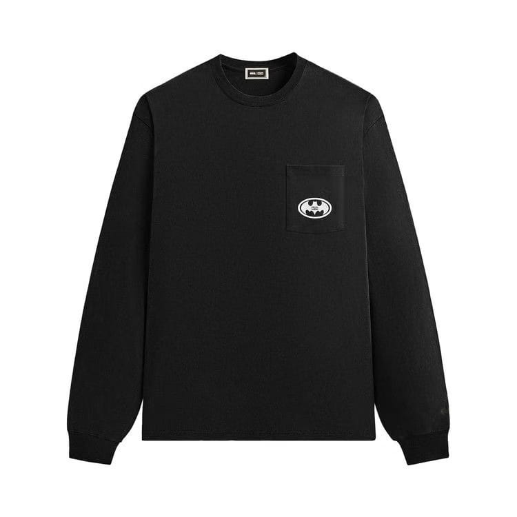 Kith x Batman History Vintage Pocket Long-Sleeve T-Shirt Black