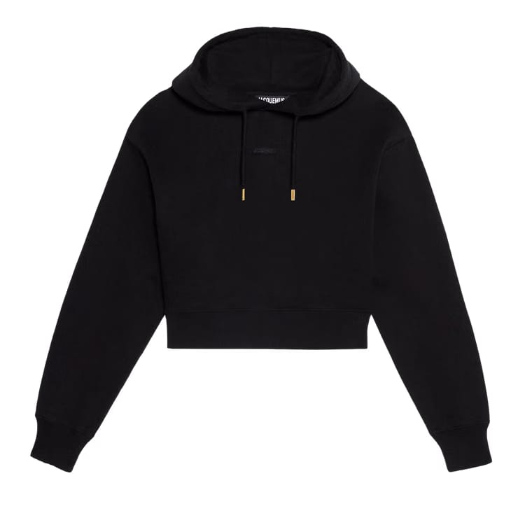 Jacquemus Le Gros Grain Hoodie Black