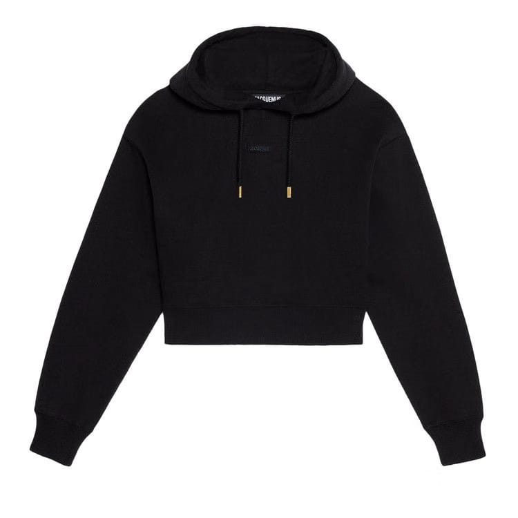 Jacquemus Le Gros Grain Hoodie Black