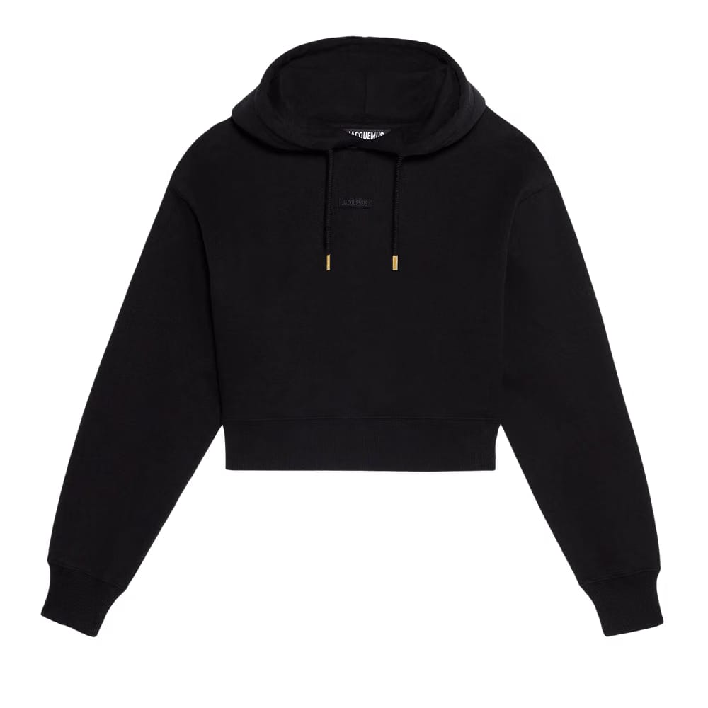 Jacquemus Le Gros Grain Hoodie Black