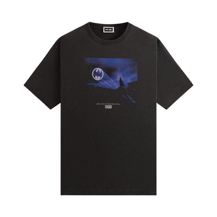 Kith x Batman Justice Vintage T-Shirt Black
