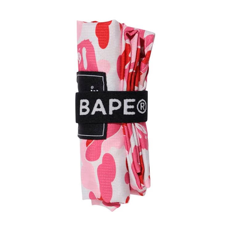 BAPE ABC Camo M Shopping Bag Pink
