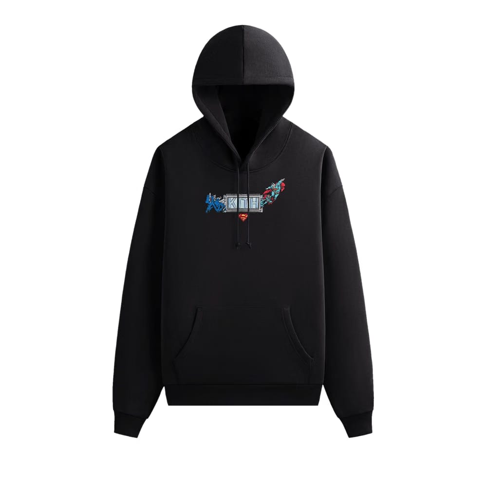 Kith x Superman Booth Nelson Hoodie Black