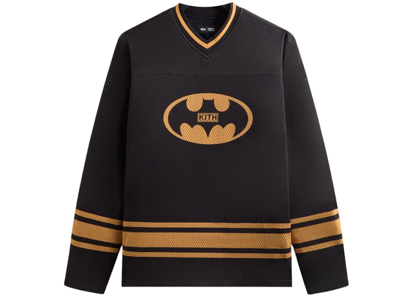 Kith x Batman Long-Sleeve Malik Jersey Black