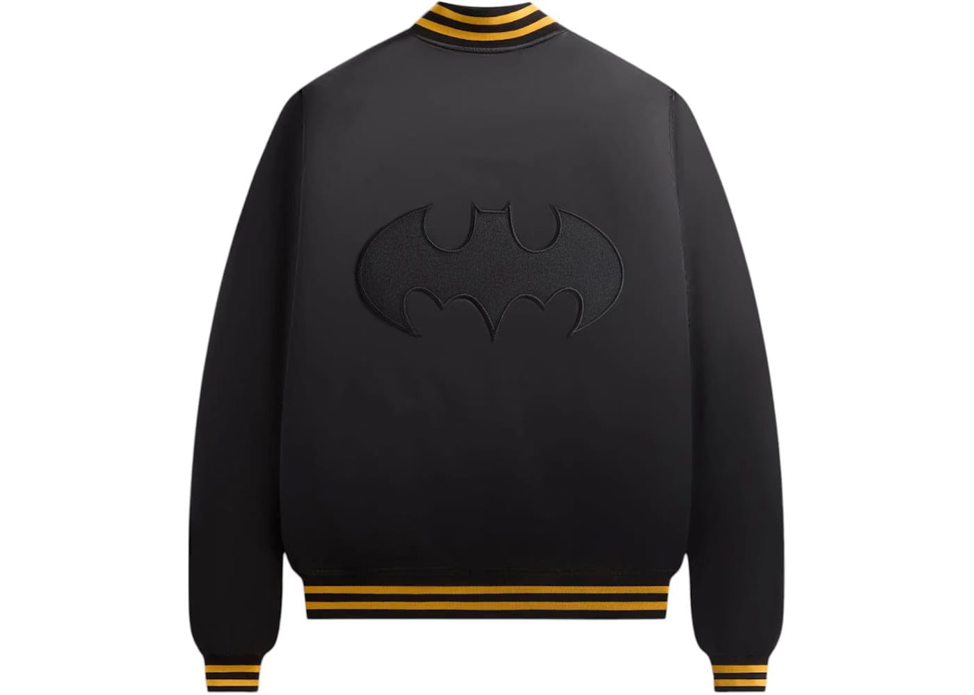 Kith x Batman Satin Bomber Jacket Black