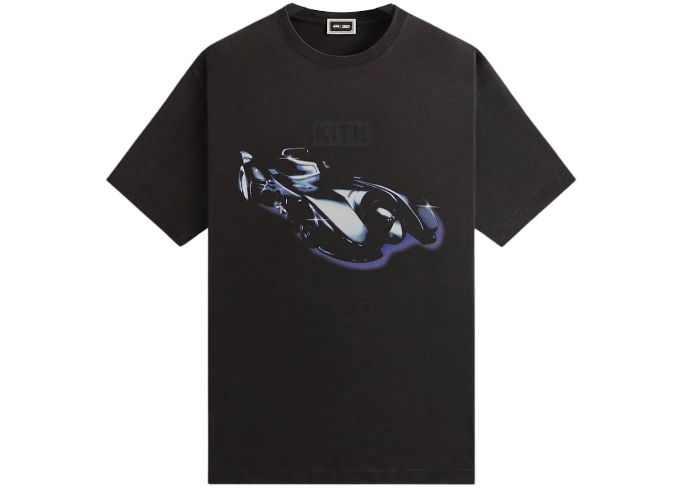 Kith x Batman Schematics Vintage T-Shirt Black