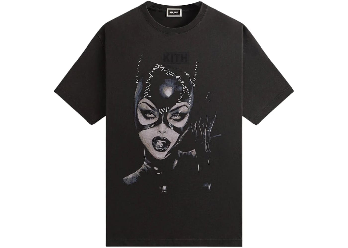 Kith x Batman Selina Kyle Vintage T-Shirt Black