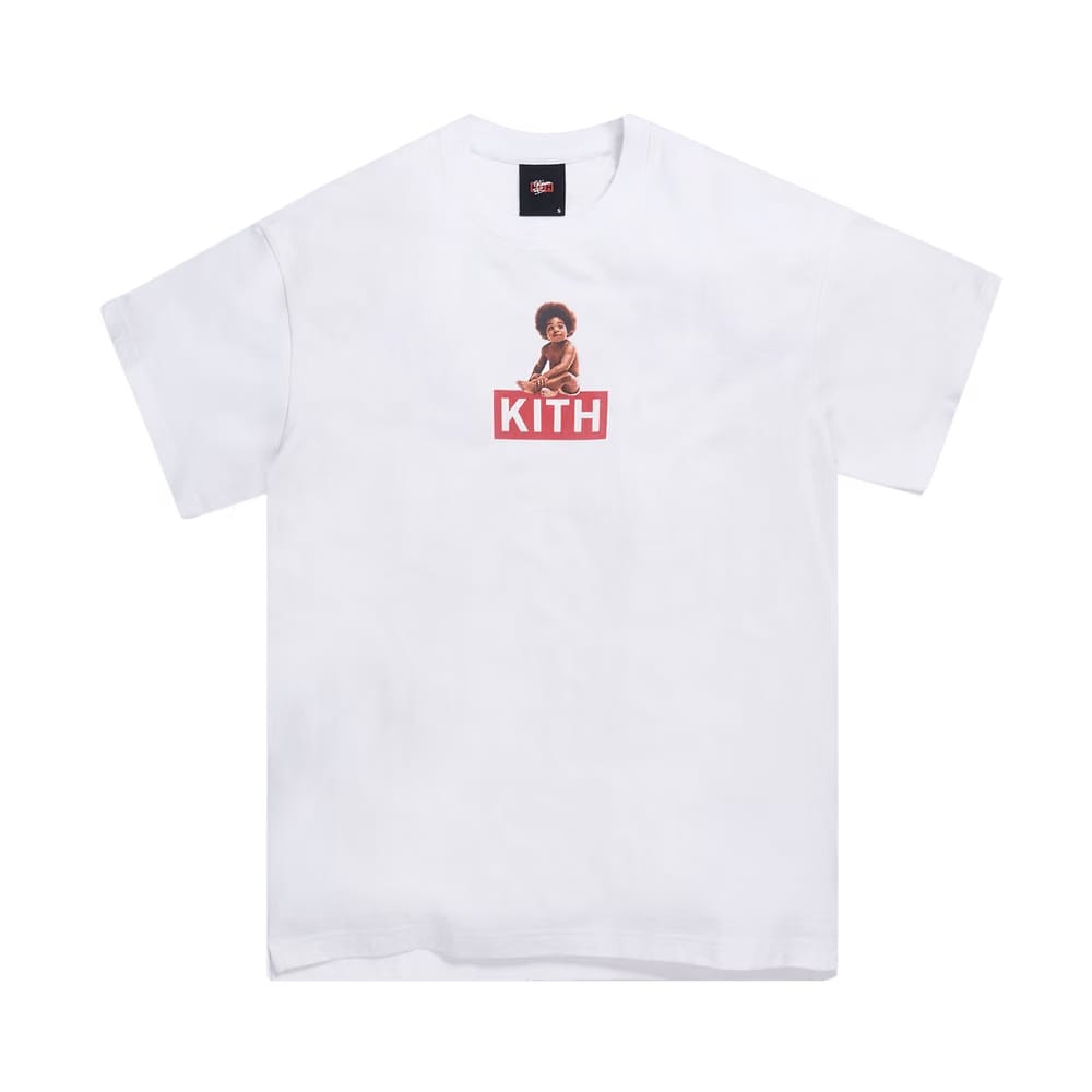 Kith x Biggie Classic Logo T-Shirt White