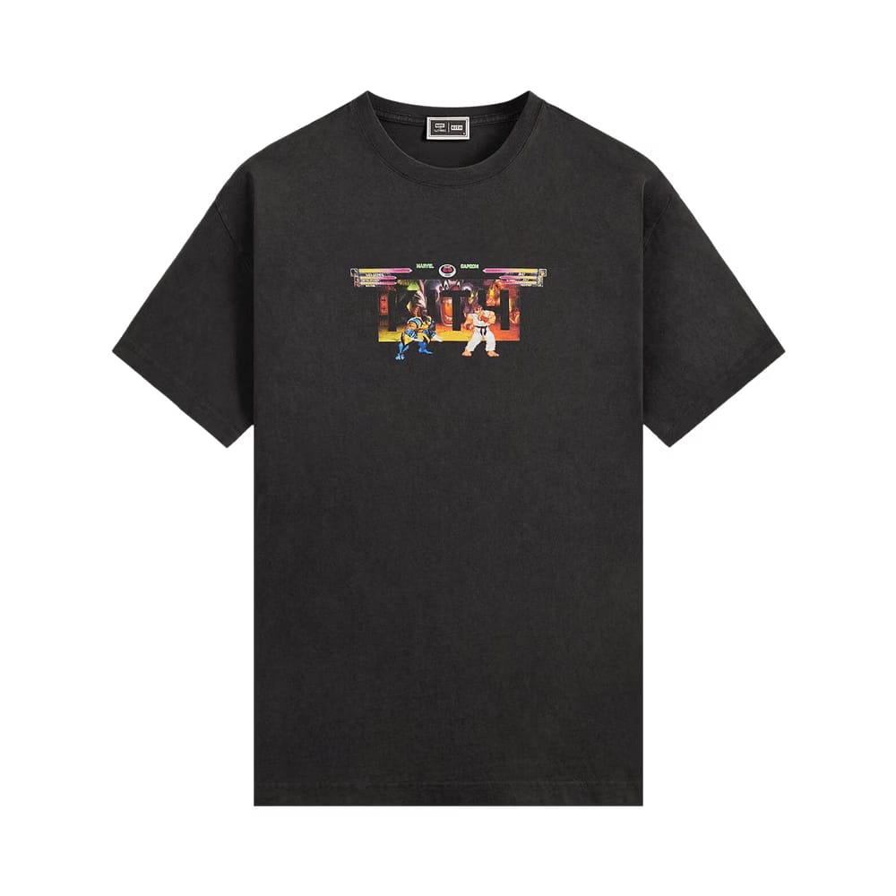 Kith x Marvel vs. Capcom Circus Vintage T-Shirt Black
