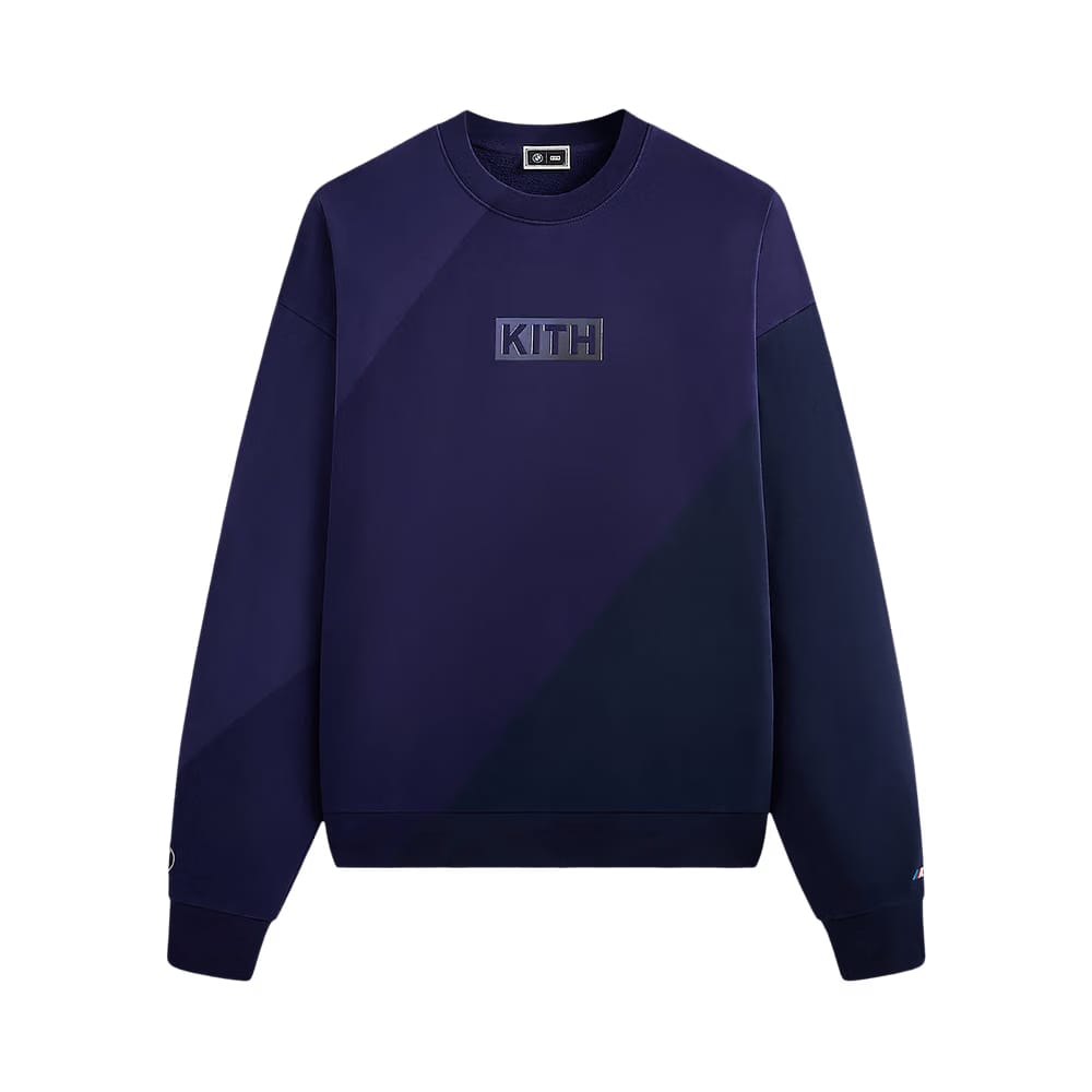 Kith x BMW Technoviolet Vintage Nelson Crewneck Techno Violet