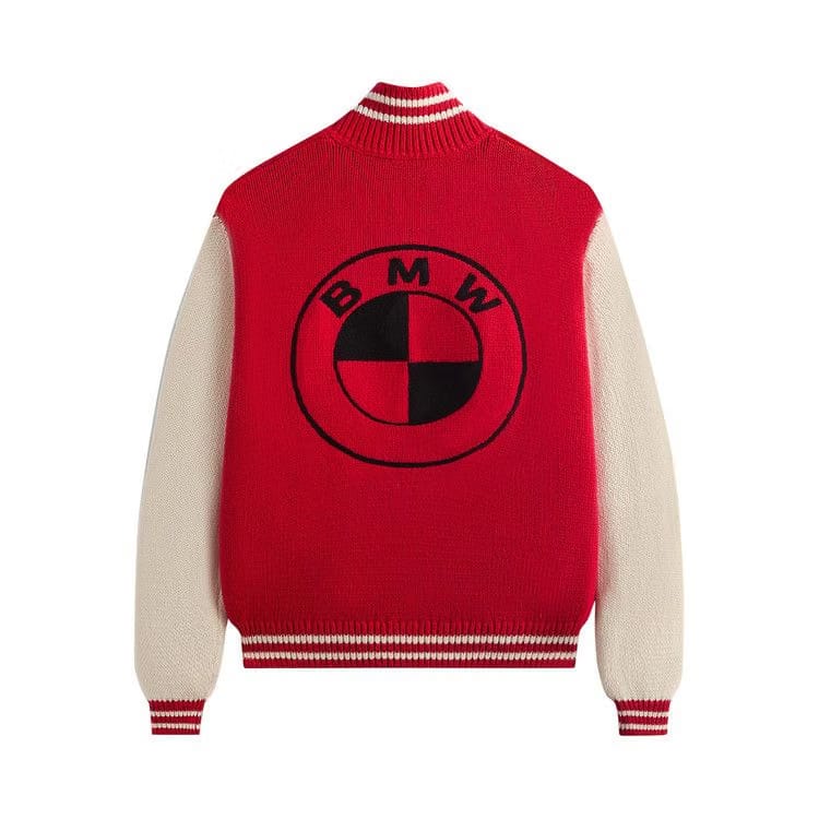 Kith x BMW Wyona Full Zip Sweater Cinnabar
